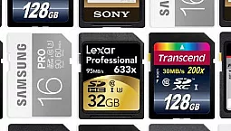 20 parimat mälukaarti