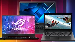 5 najboljših igralnih prenosnikov pod 50.000 rubljev