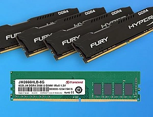 10 parimat DDR4 RAM-i moodulit