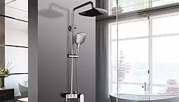 10 rak pancuran mandian terbaik dengan pancuran mandian hujan dan keran