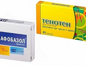 Афобазол или Тенотен - који је седатив бољи?