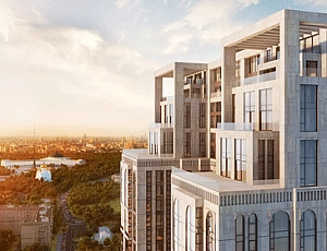 5 bästa lyxiga bostadskomplex i Moskva