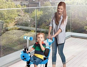 10 mejores patinetes para niños con asiento y asa para padres