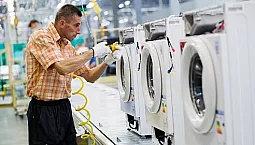 10 meilleures entreprises de machines à laver de fabrication russe